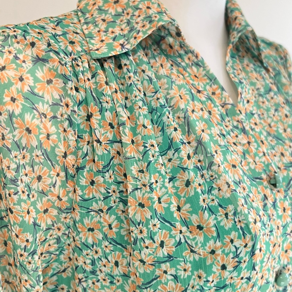 Beautiful dress Silk size  NEW!!! With tag - Picture 6 of 7